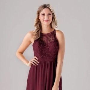 Kennedy Blue Bordeaux Bridesmaids Dress